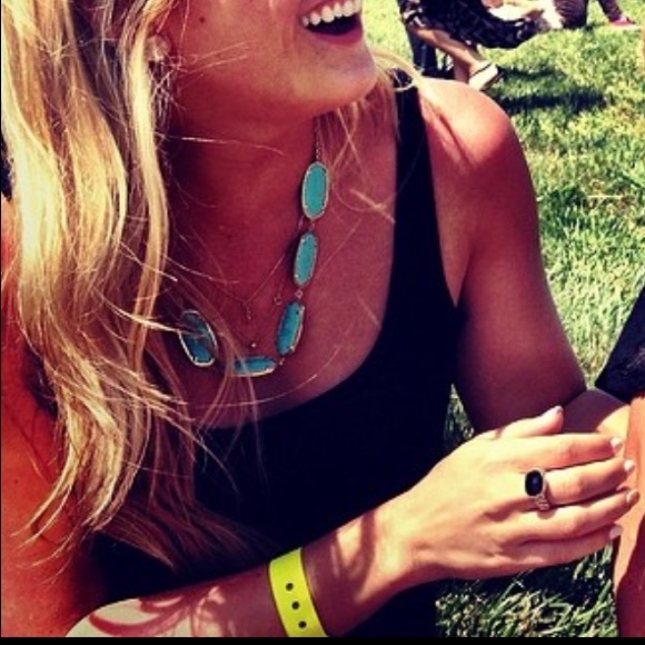 Kendra Scott Valencia turquoise necklace - Picture 5 of 6